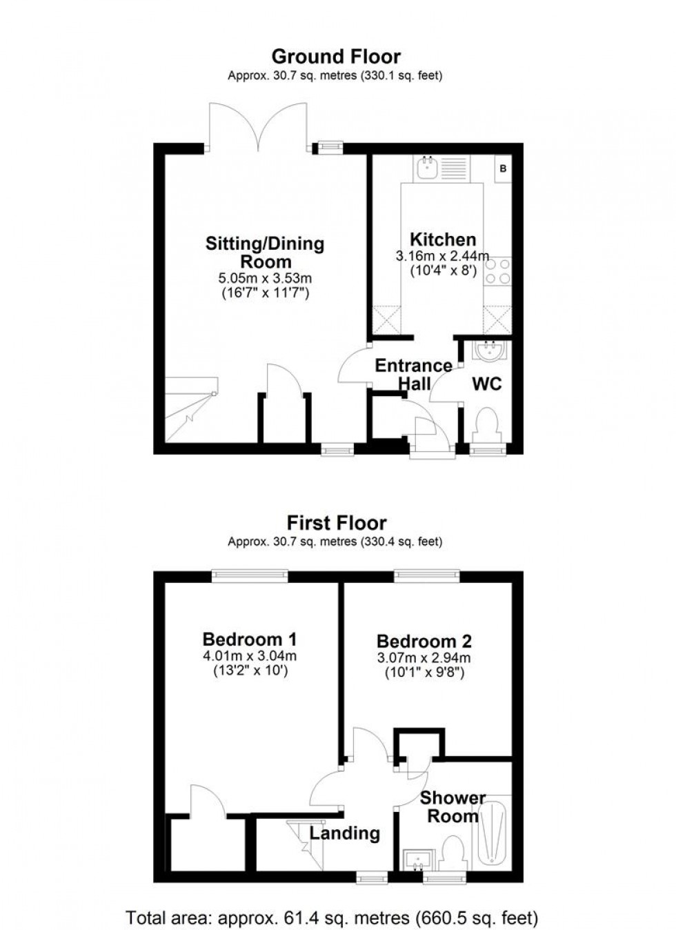 Floorplan for Innes Court, Sturminster Newton
