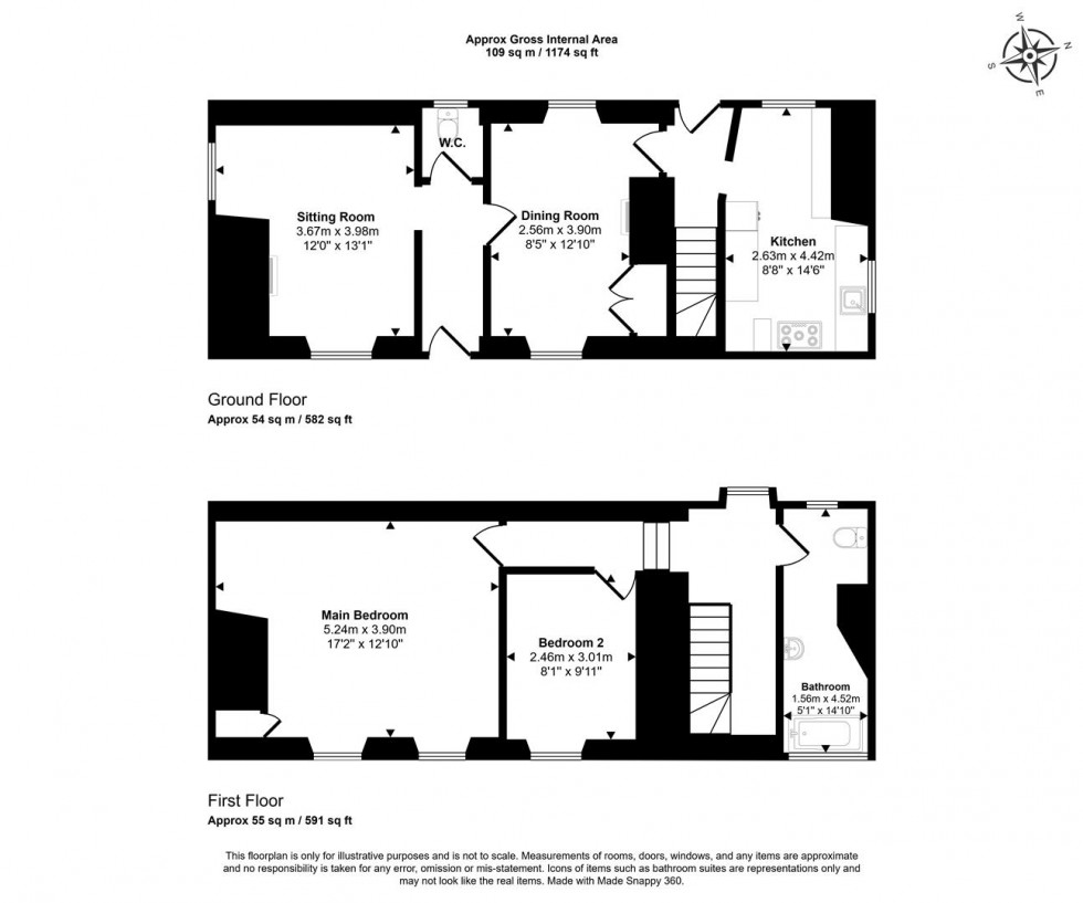 Floorplan for Lower Gunville, Milborne Port, Sherborne