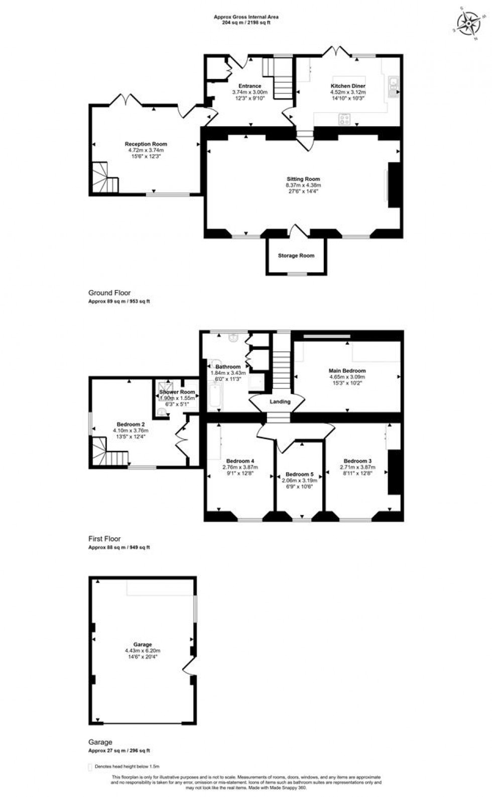 Floorplan for Bagber, Sturminster Newton