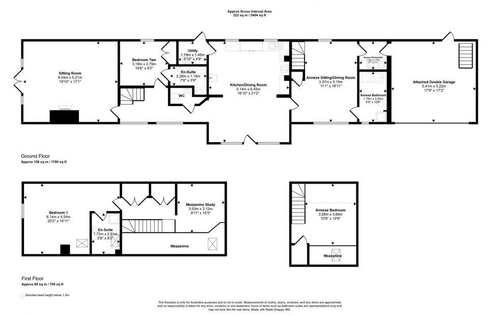 Floorplan for Fifehead Magdalen, Gillingham
