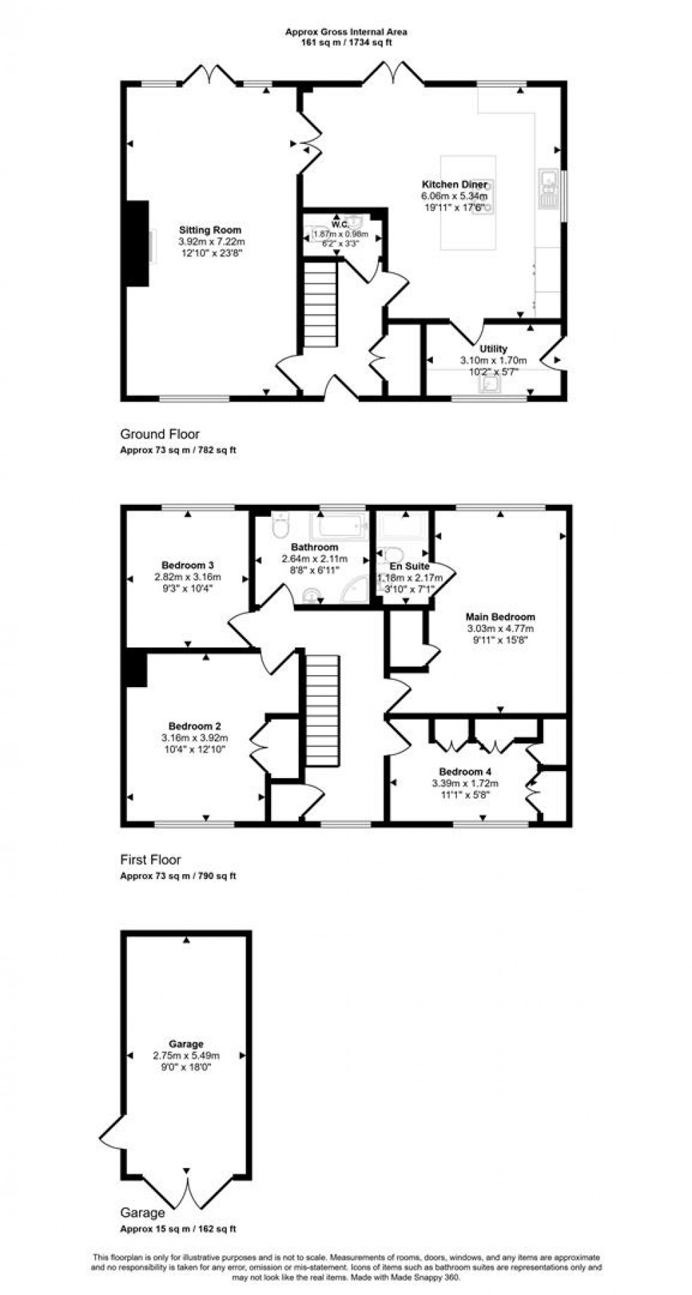 Floorplan for Bay Road, Gillingham