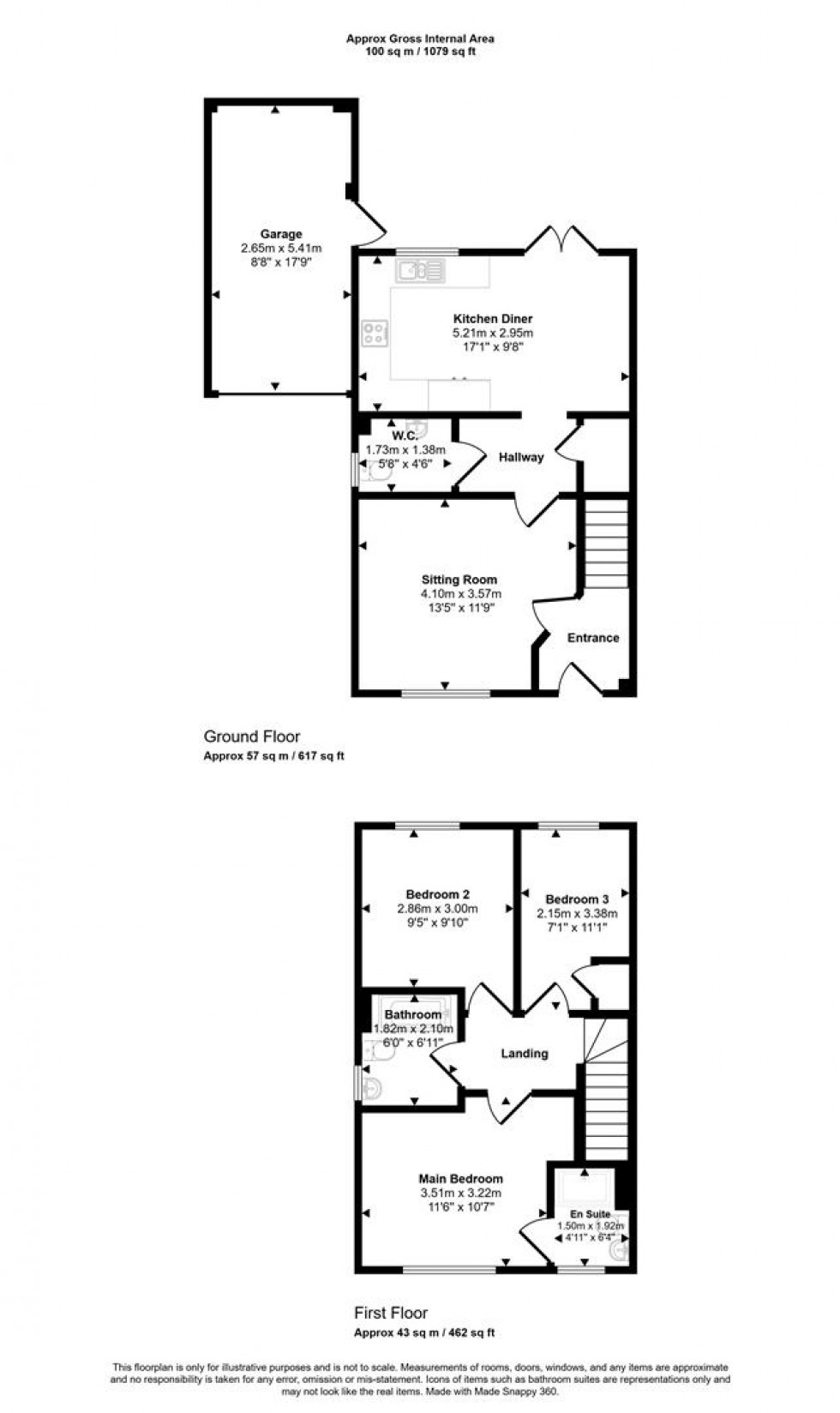 Floorplan for Glovers Road, Stalbridge, Sturminster Newton
