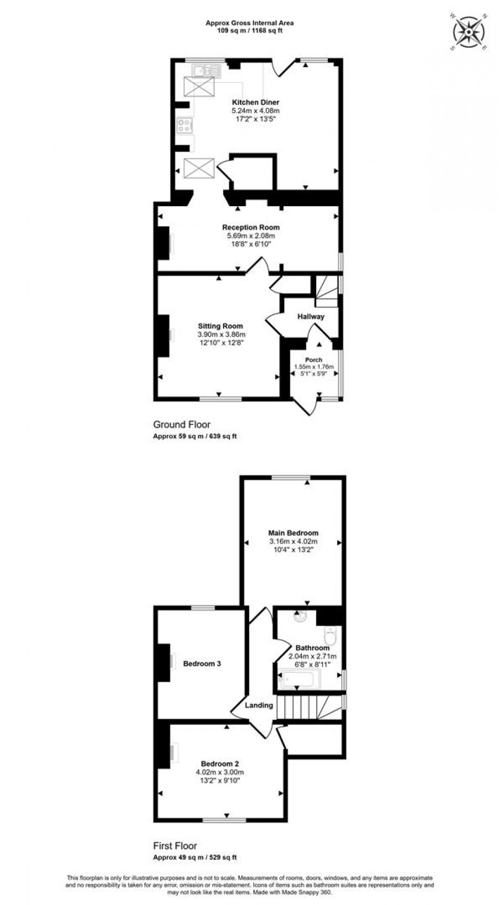 Floorplan for Pound Road, Thornford, Sherborne