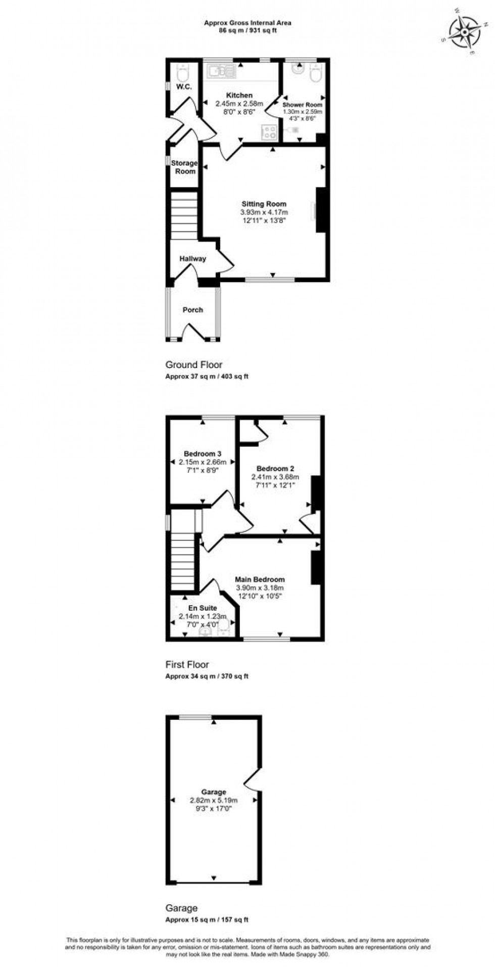 Floorplan for Cucklington, Wincanton