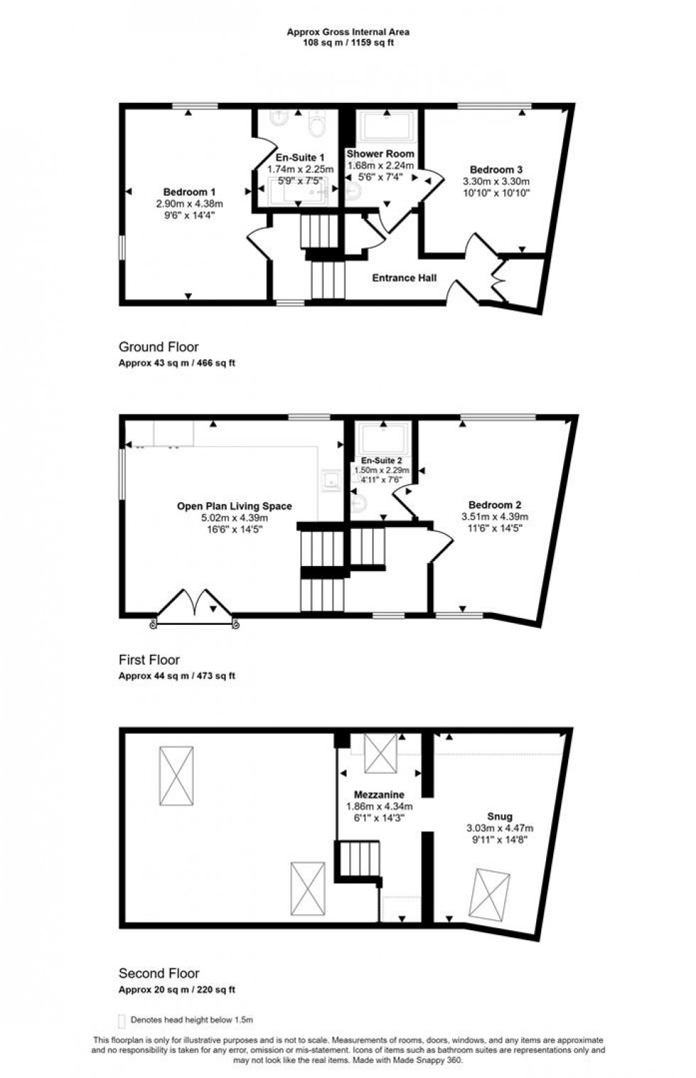 Floorplan for Church Hill, Stalbridge, Sturminster Newton