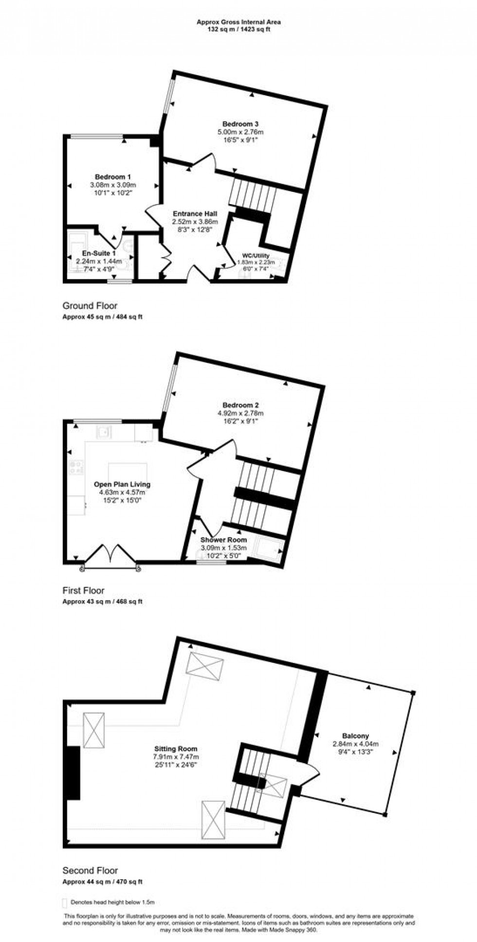 Floorplan for Church Hill, Stalbridge, Sturminster Newton