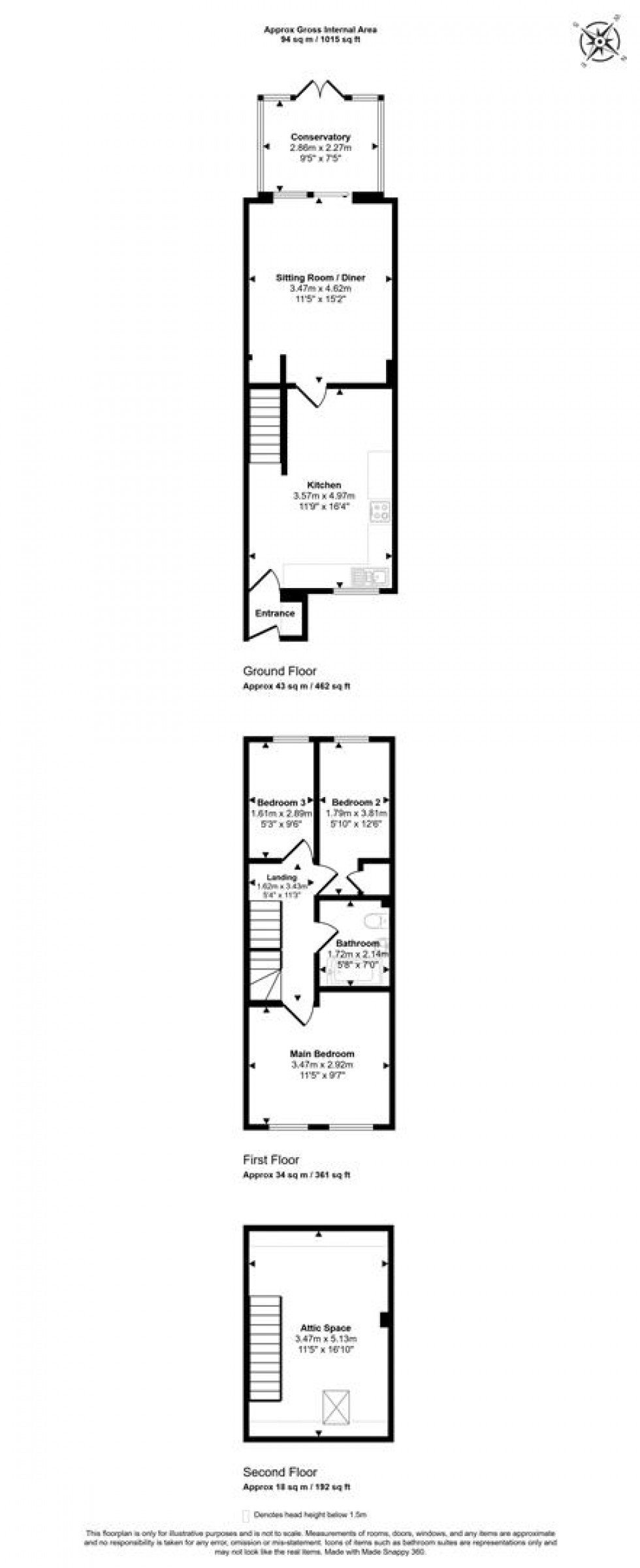 Floorplan for Yarn Barton, Templecombe