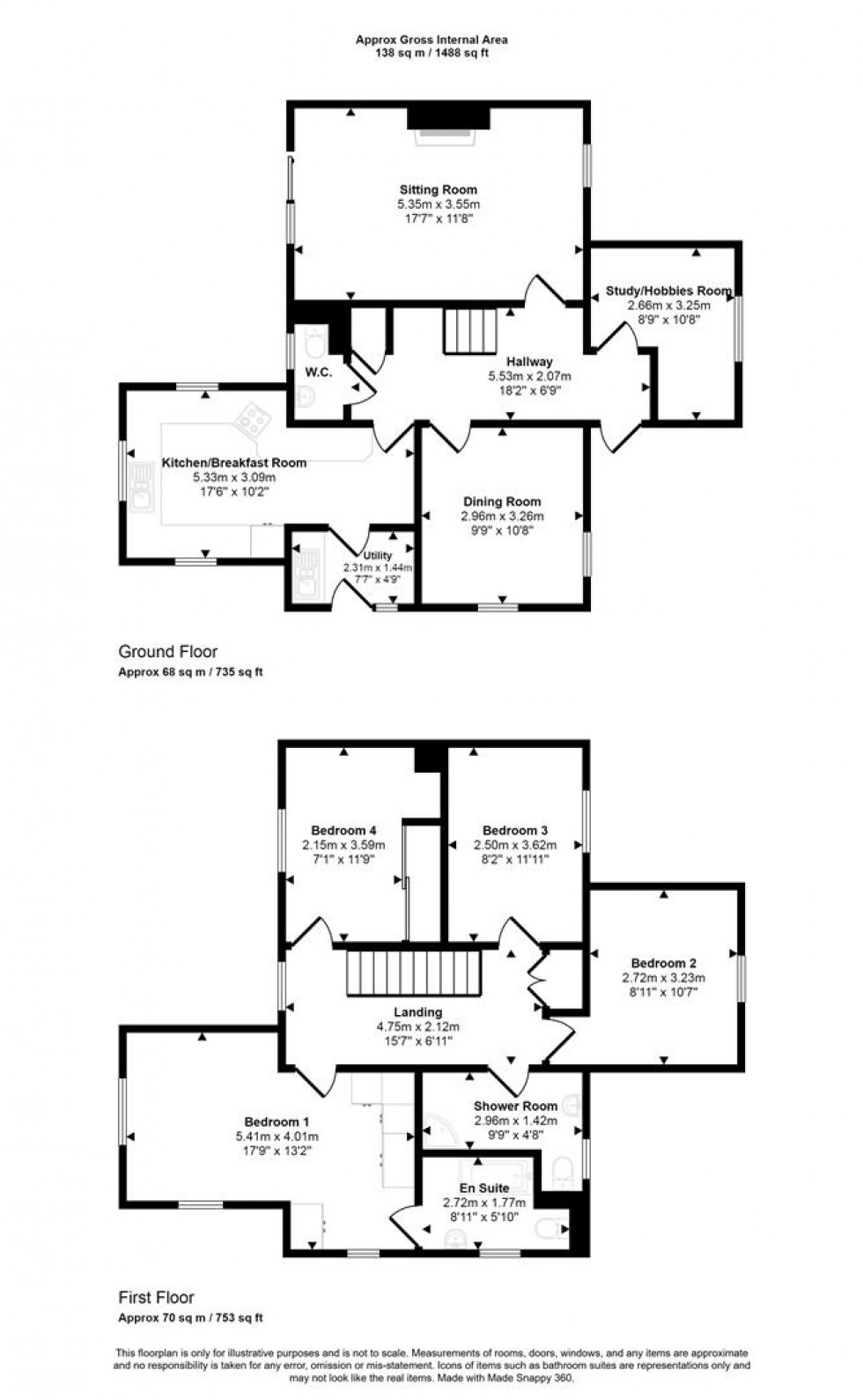 Floorplan for Kings Stag