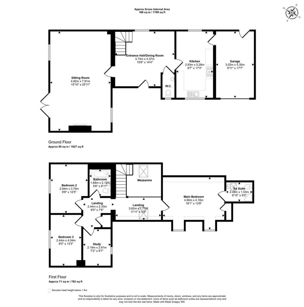 Floorplan for Newton Gate, Sturminster Newton