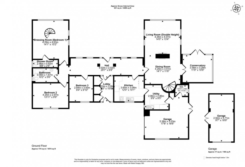 Floorplan for Church Street, West Stour, Gillingham
