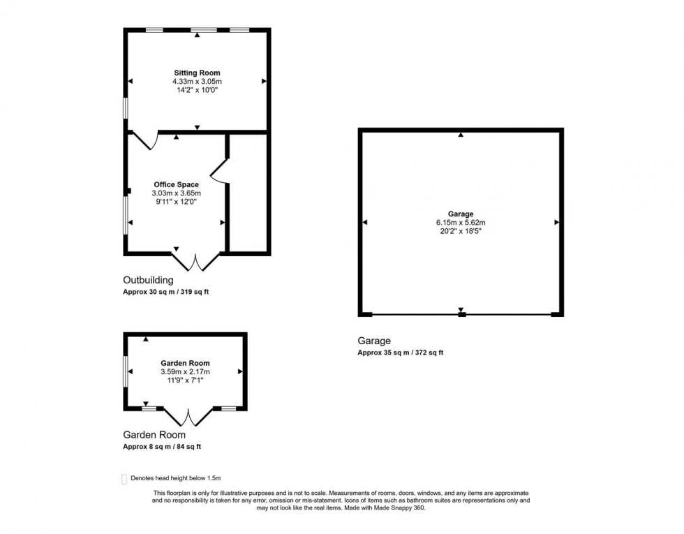 Floorplan for Madjeston, Gillingham