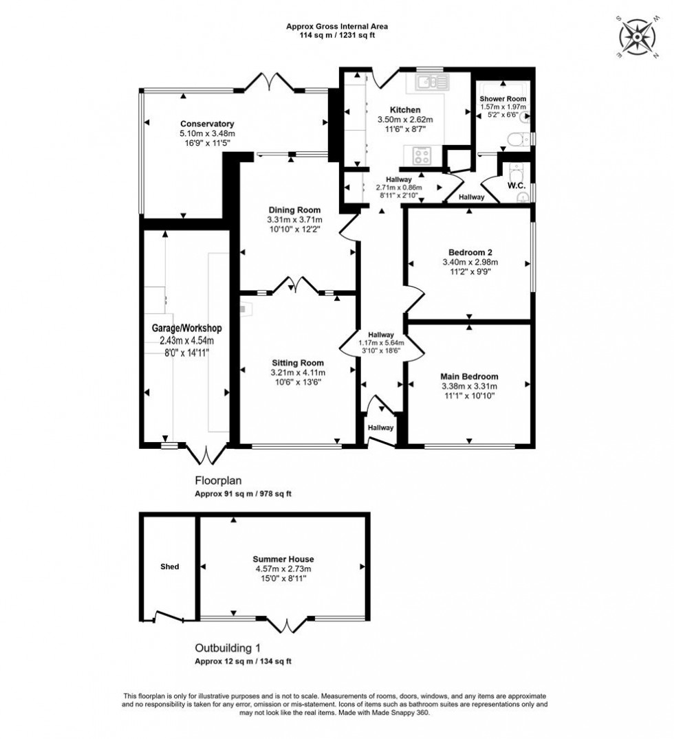 Floorplan for Kingston, Sturminster Newton