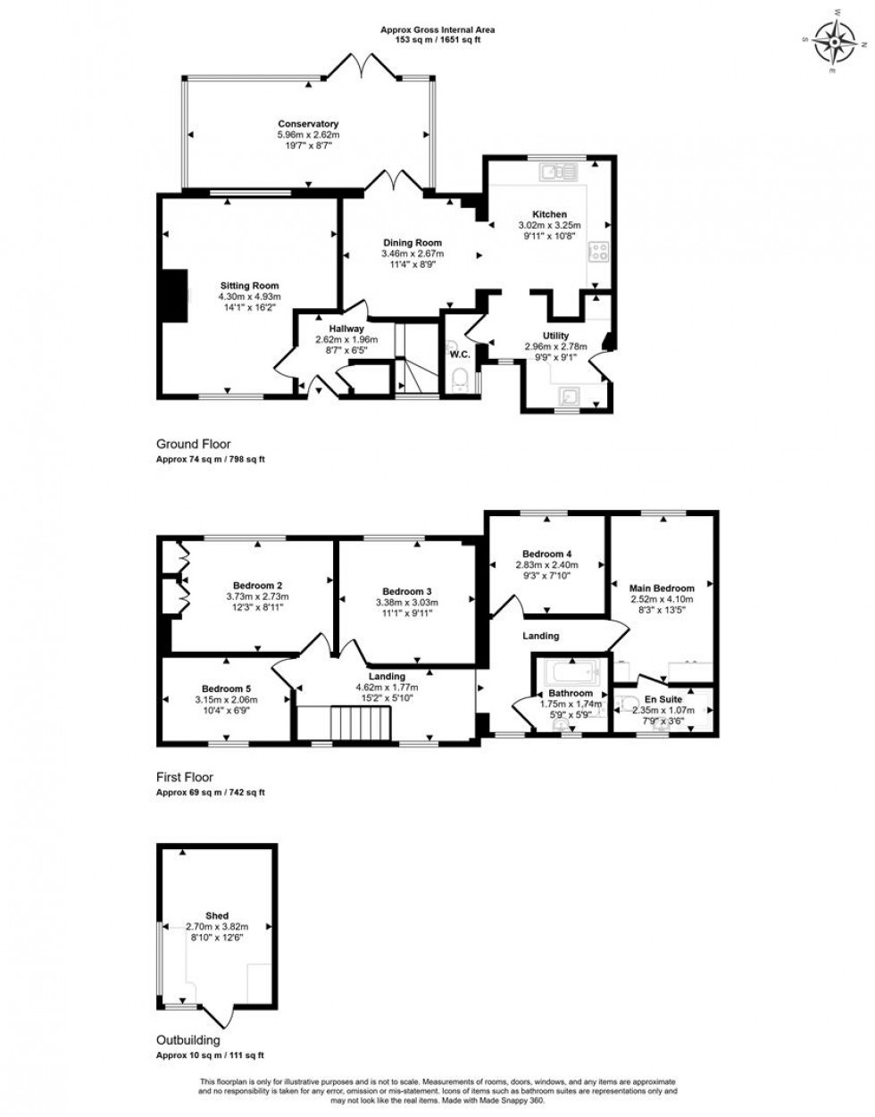 Floorplan for Park Road, Stalbridge, Sturminster Newton