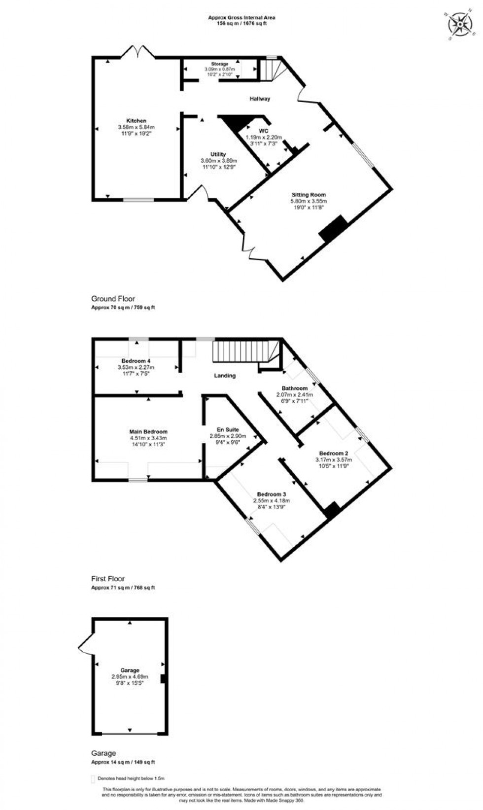 Floorplan for New Street, Marnhull