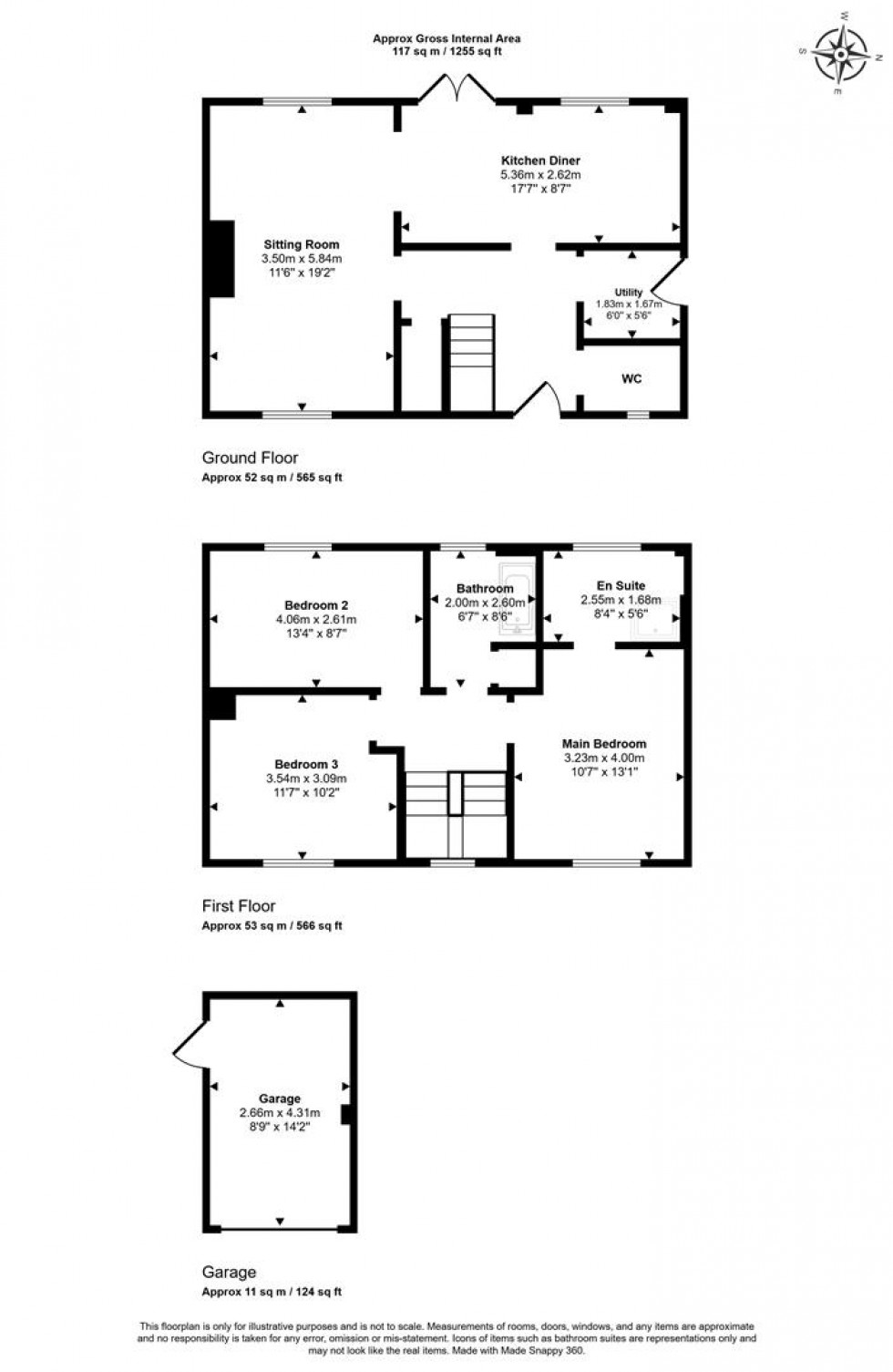 Floorplan for New Street, Marnhull