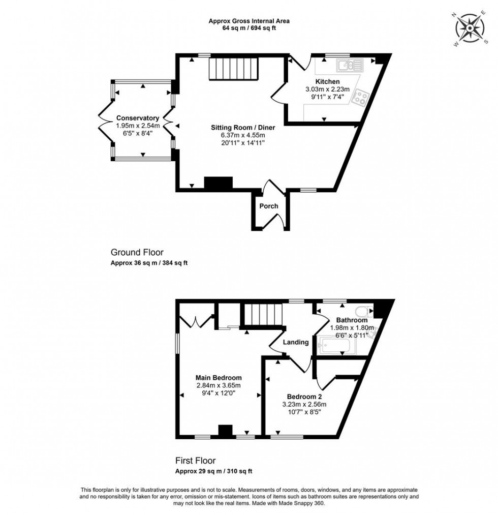 Floorplan for Wyke Court, Wyke Road, Gillingham