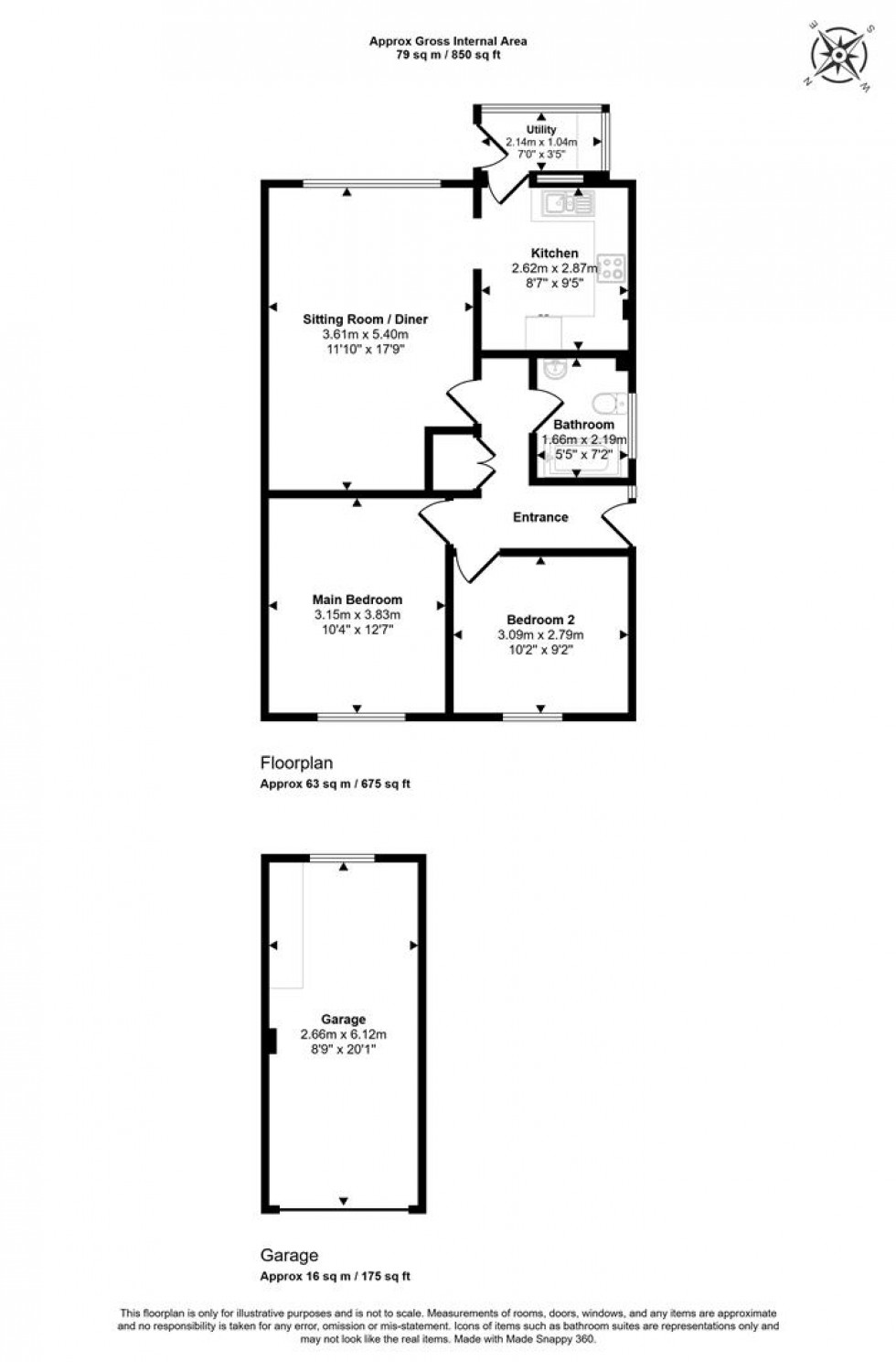 Floorplan for Lawrence Hayes, Wincanton