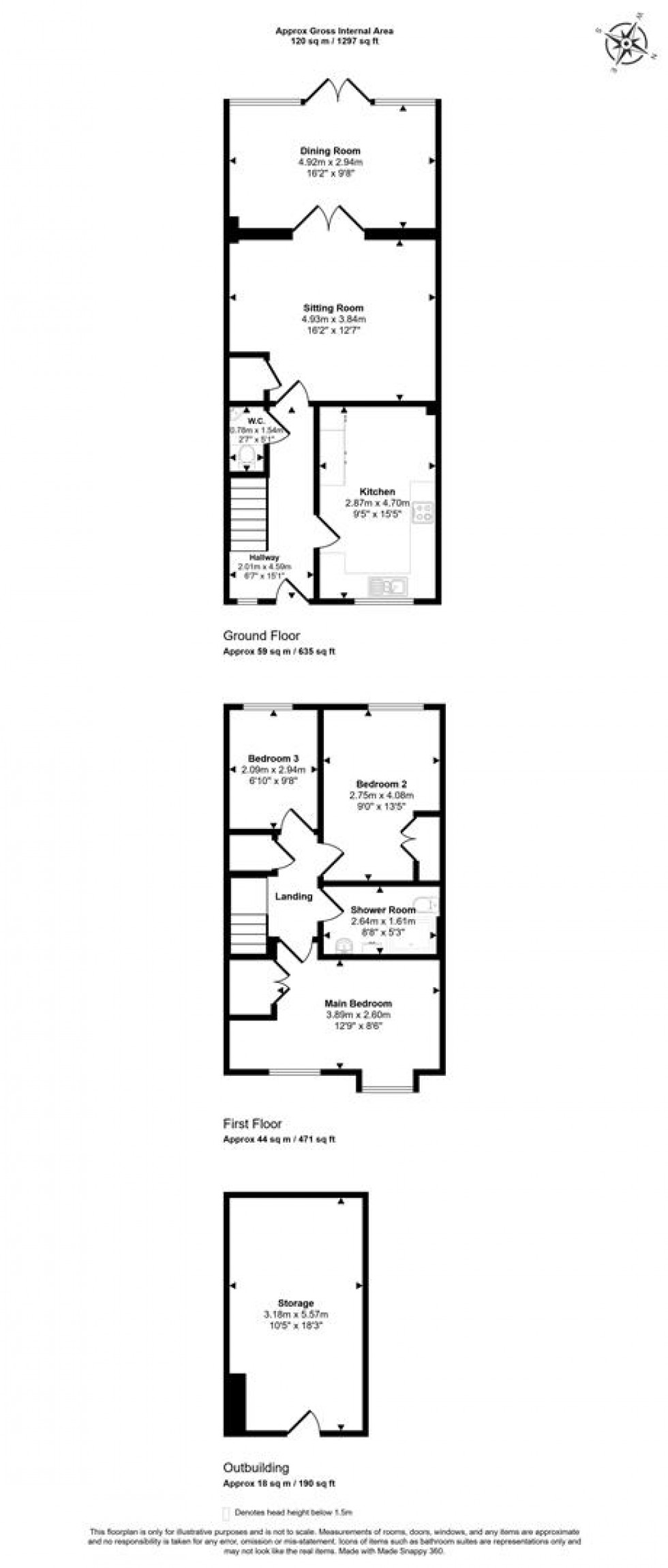 Floorplan for Stourcastle, Sturminster Newton