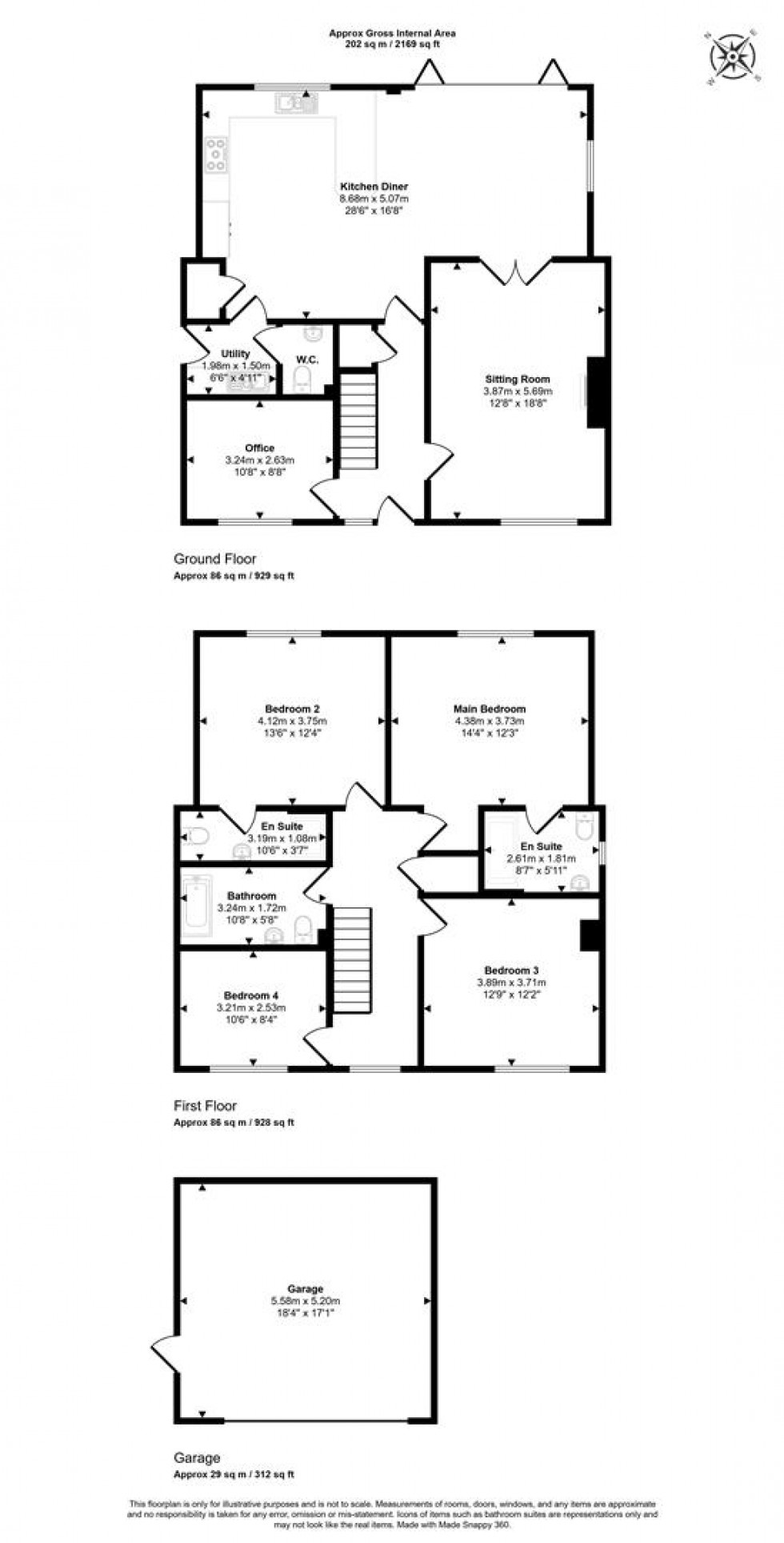 Floorplan for The Causeway, Hazelbury Bryan, Sturminster Newton