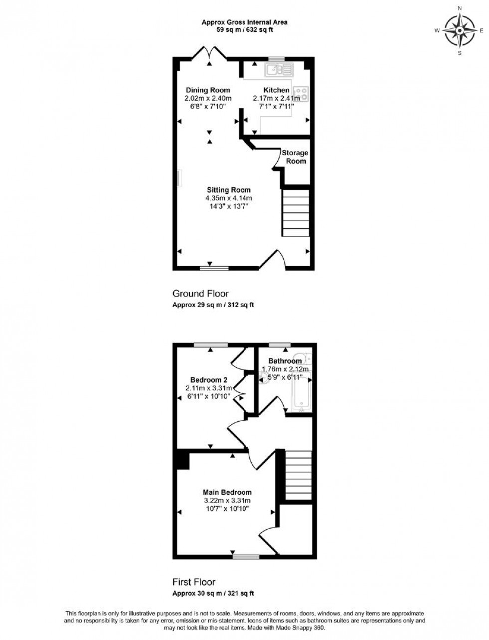 Floorplan for Stour Row