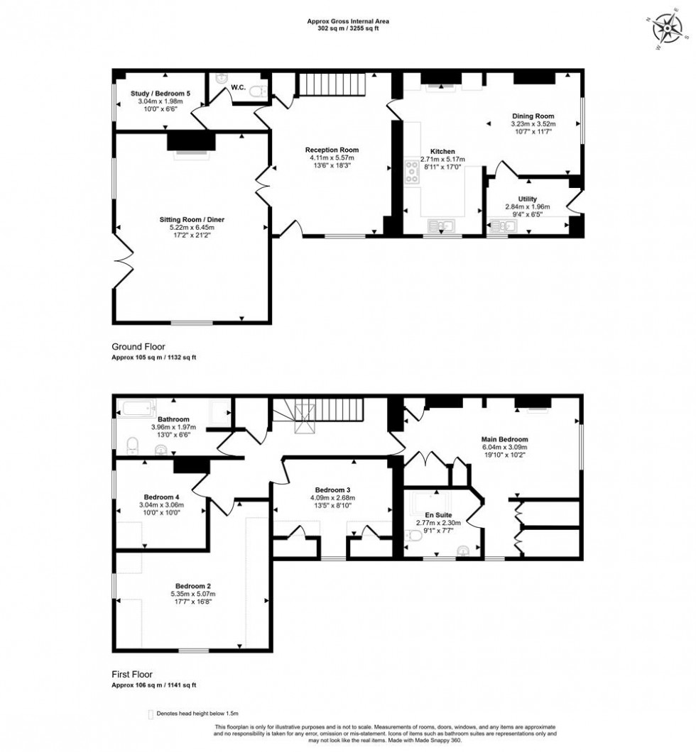 Floorplan for Manston, Sturminster Newton