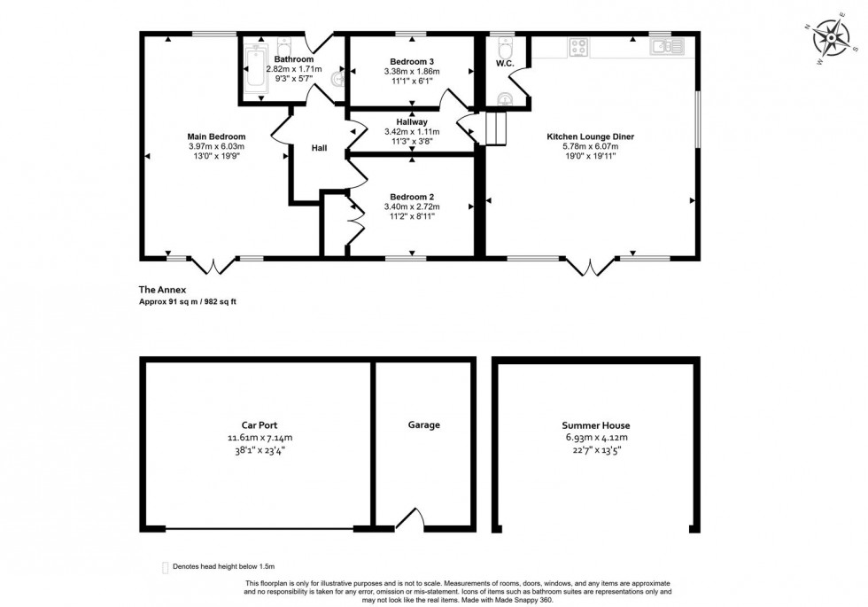Floorplan for Manston, Sturminster Newton