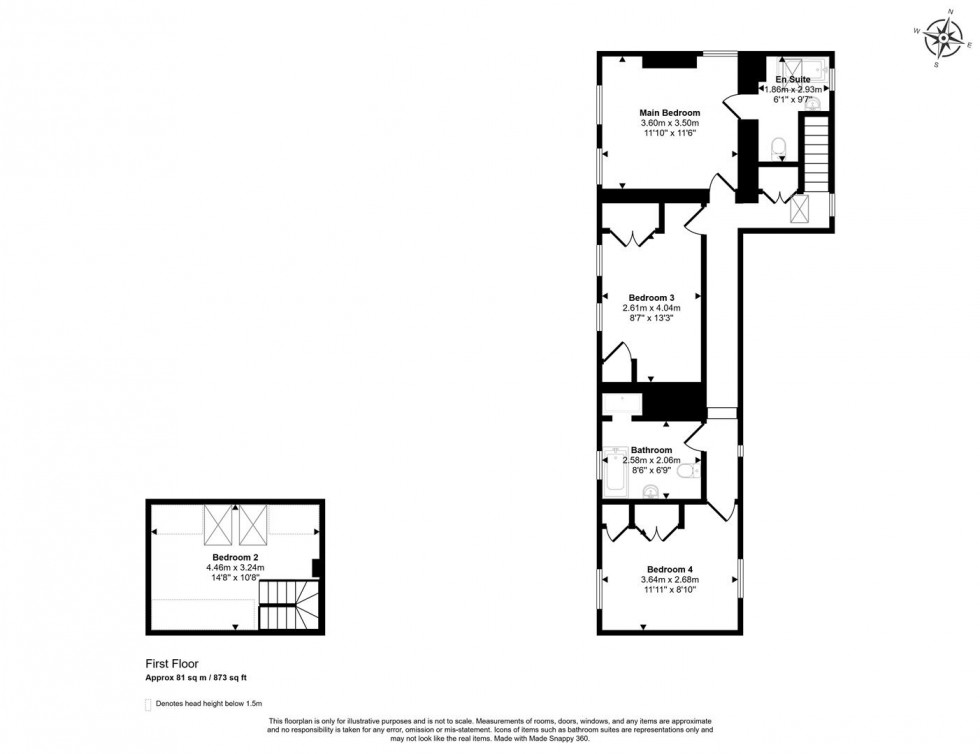 Floorplan for Broad Oak, Sturminster Newton