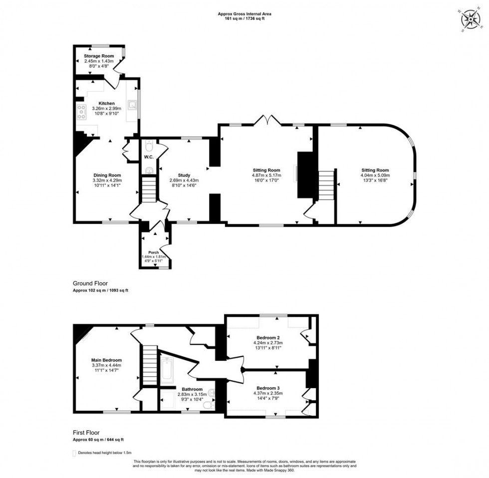 Floorplan for Rivers Corner