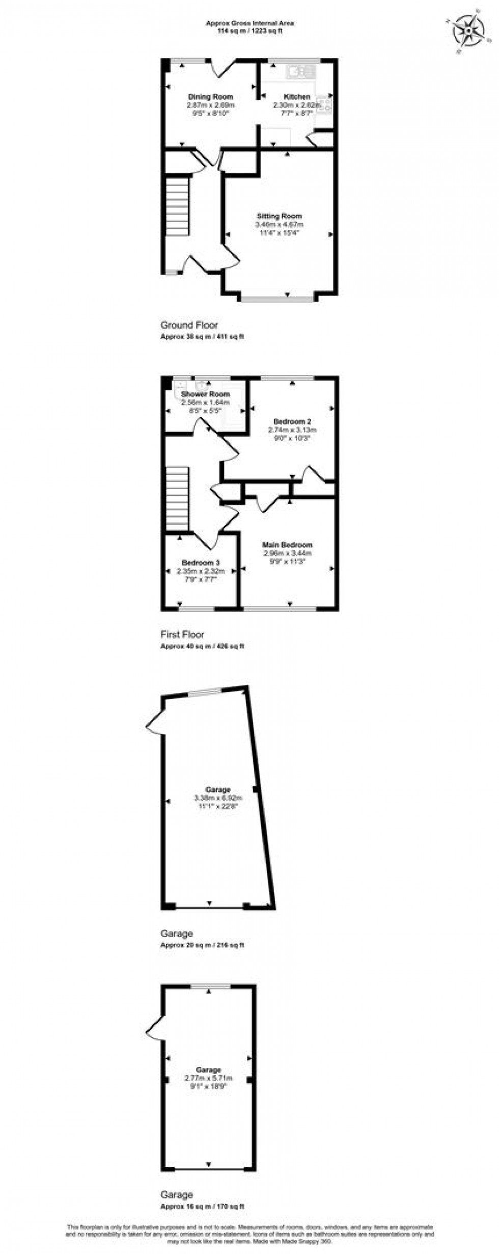 Floorplan for Blackmore Road, Stalbridge