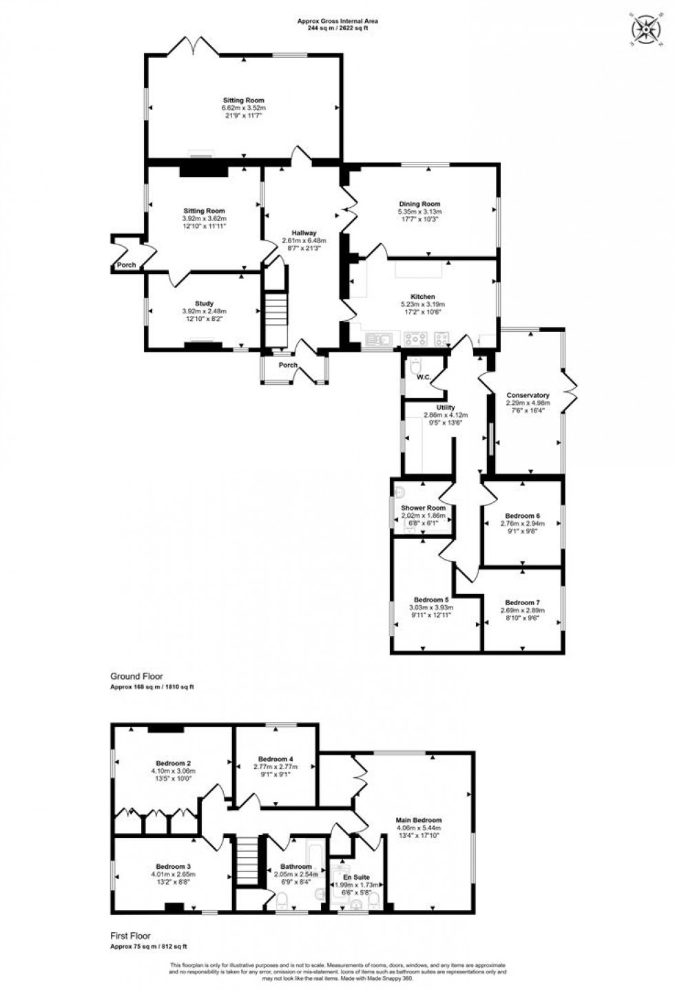 Floorplan for Broad Oak, Sturminster Newton