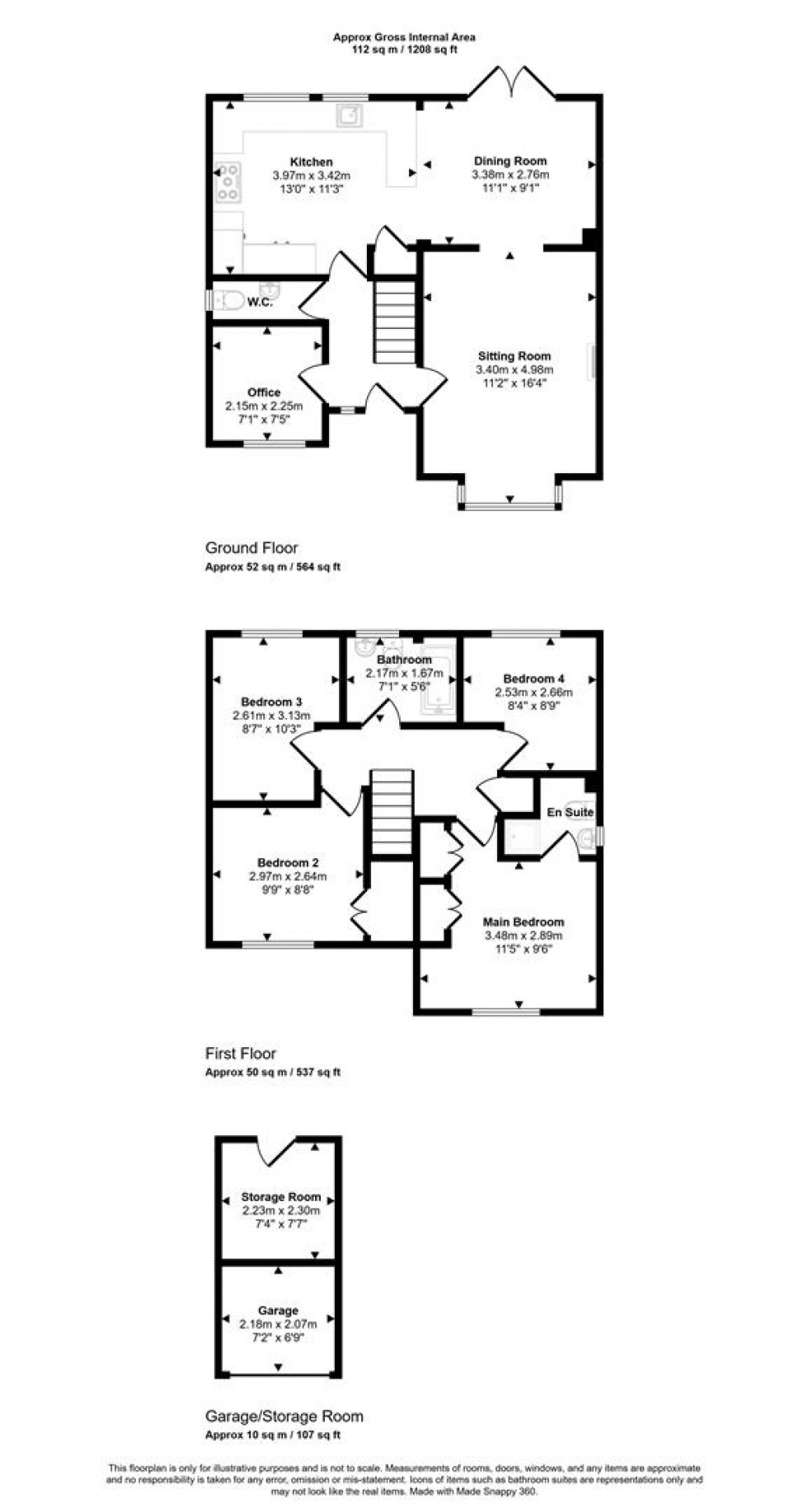 Floorplan for The Mallards, Tisbury, Salisbury
